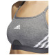 Adidas Γυναικείο μπουστάκι Aeroready Light-Support 3-Stripes